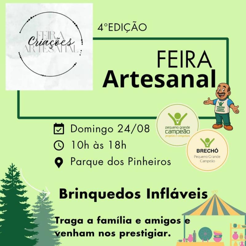 4ª Edição da Feira Criações Artesanal em Farroupilha!