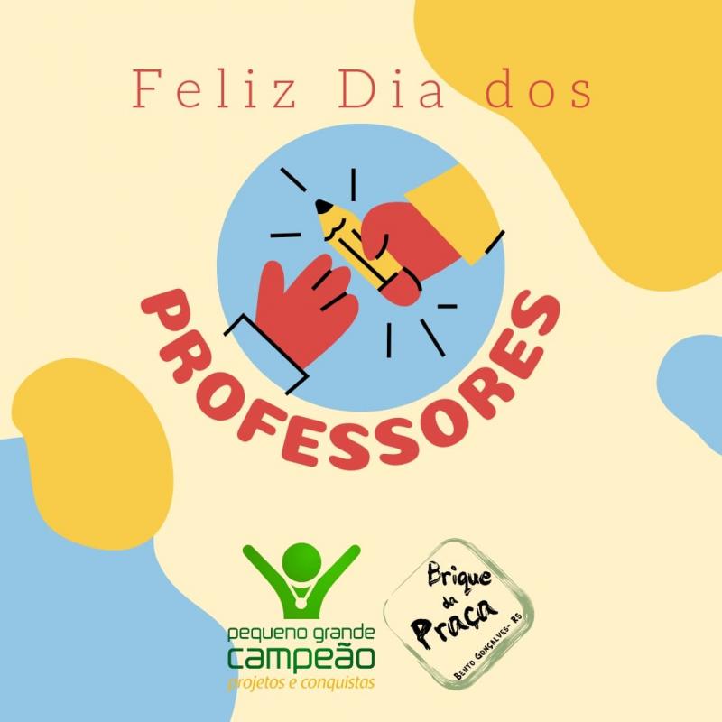 Feliz Dia dos Professores!