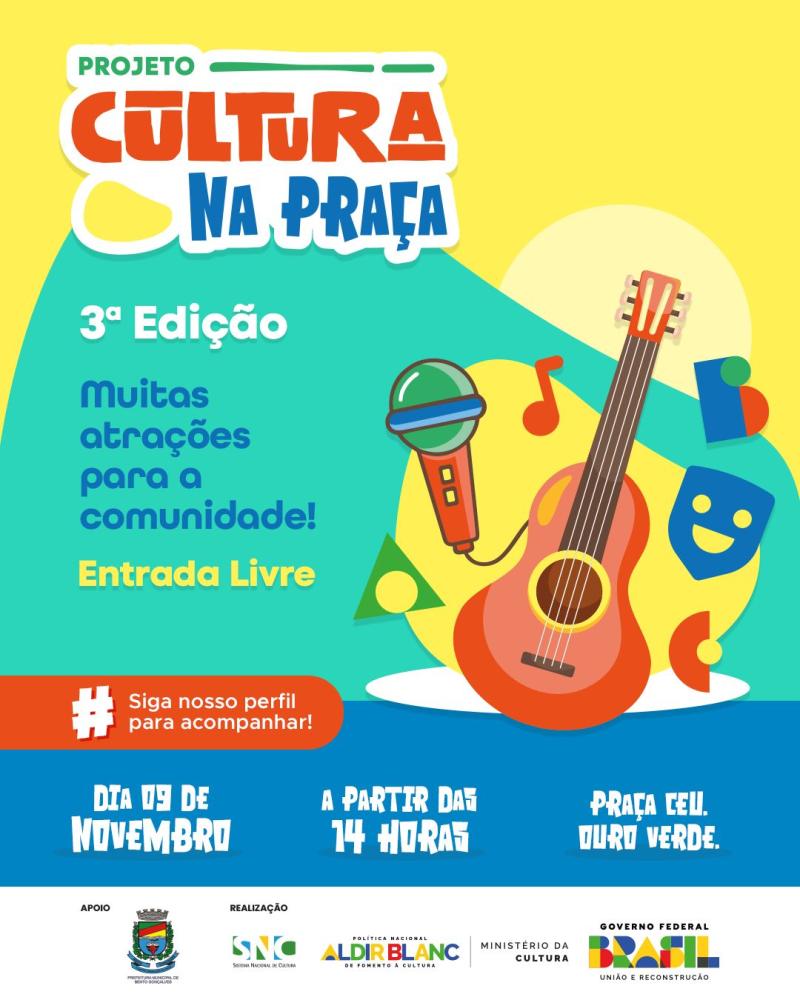 Projeto Cultura na Praça!
