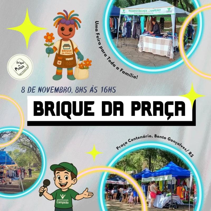 Em novembro, tem mais um Brique da Praça!