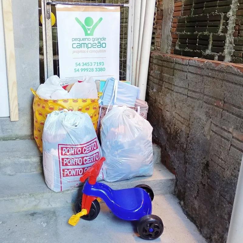 Sra. Sara Andressa mobiliza arrecadações de Donativos