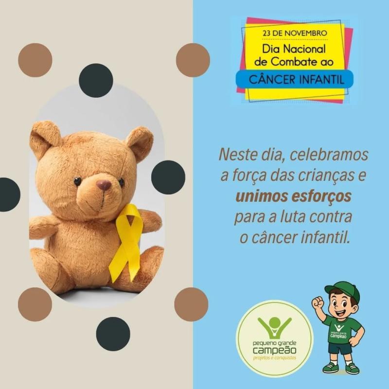 Dia Nacional de Combate ao Câncer Infantil
