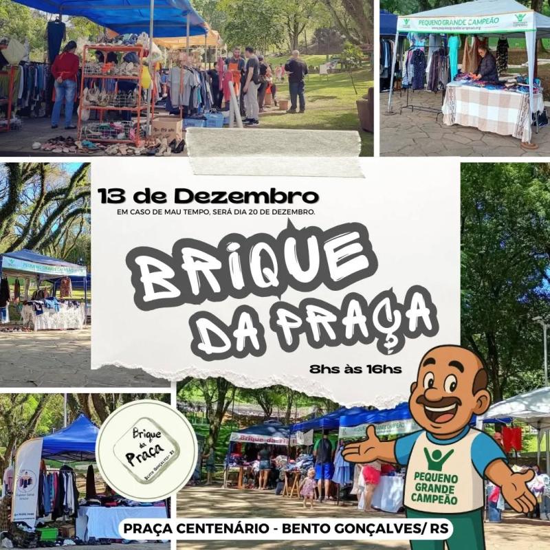 Brique da Praça em Dezembro!