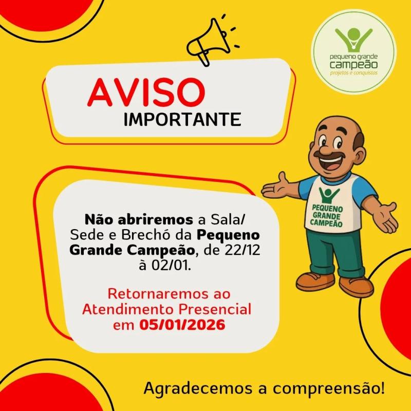 Aviso Importante!