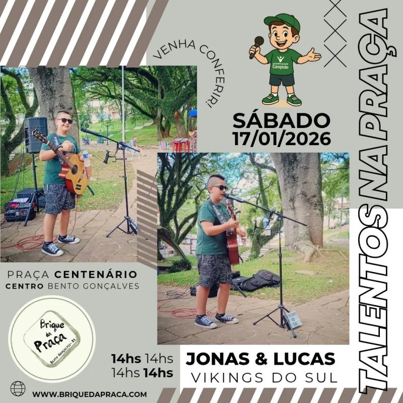 É Hoje, Venha Para o Brique da Praça curtir um Show!