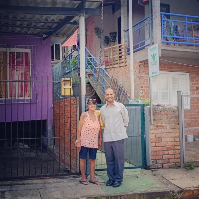 Sr. Jeferson e a Sra. Angela