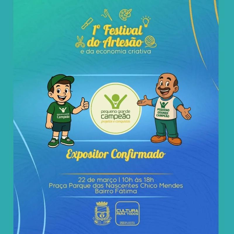 É amanhã, O Festival do Artesão e da Economia Criativa