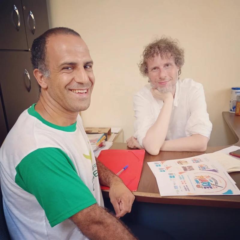 Visita a Assessoria de Imprensa