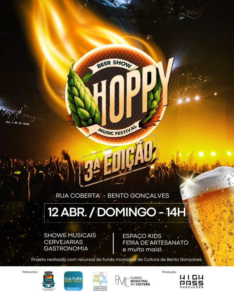 Happy Música Festival ocorre neste domingo, 12 de Abril!
