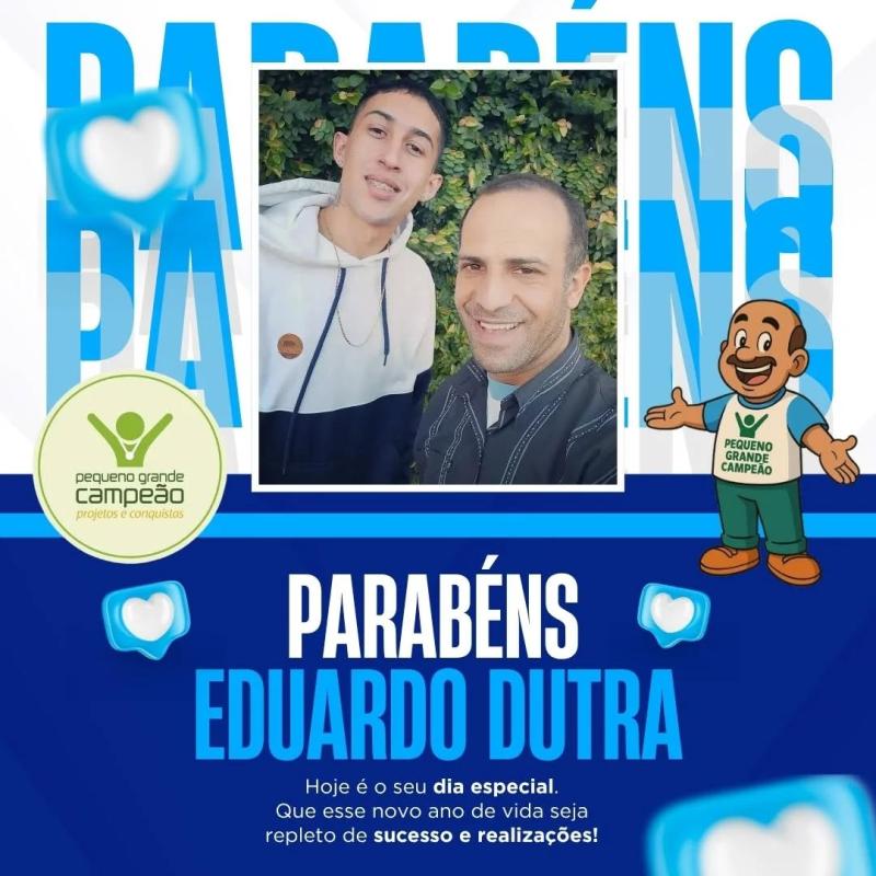 Parabéns, Eduardo Dutra!