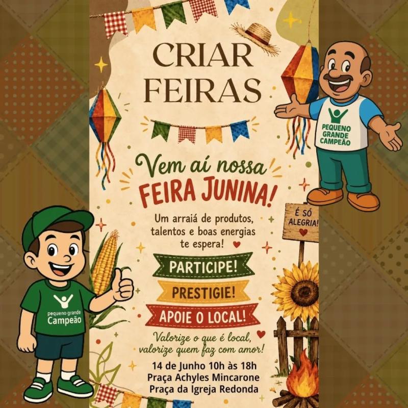 Criar Feiras em ritmo de Festa!