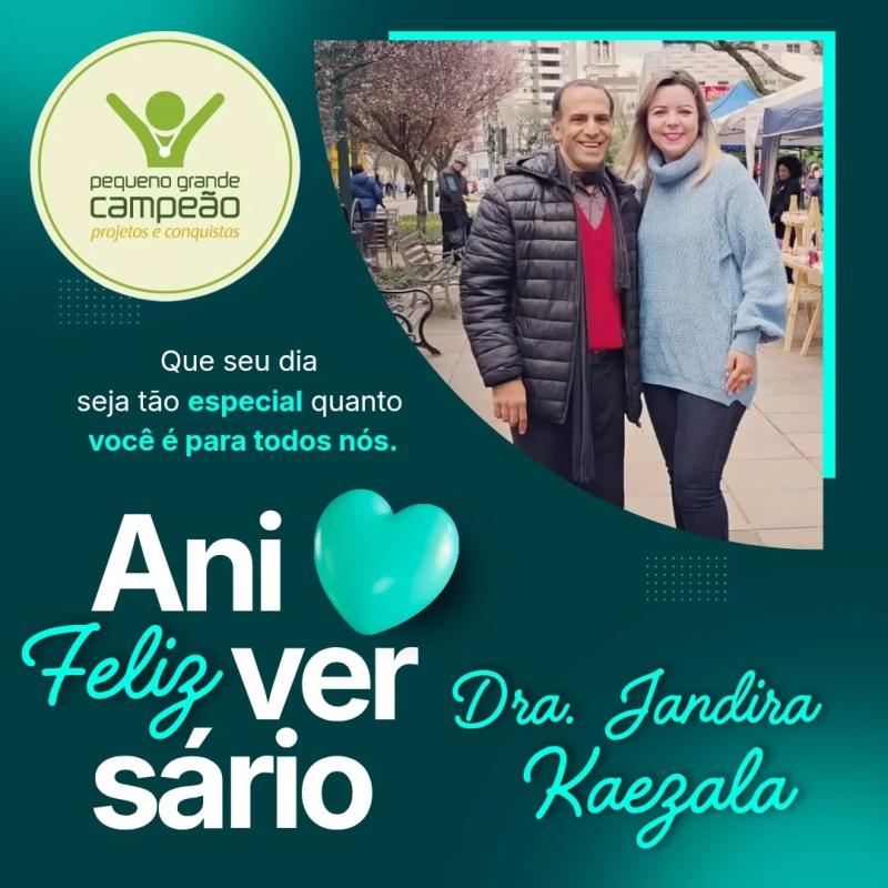 Parabéns, Dra. Jandira!