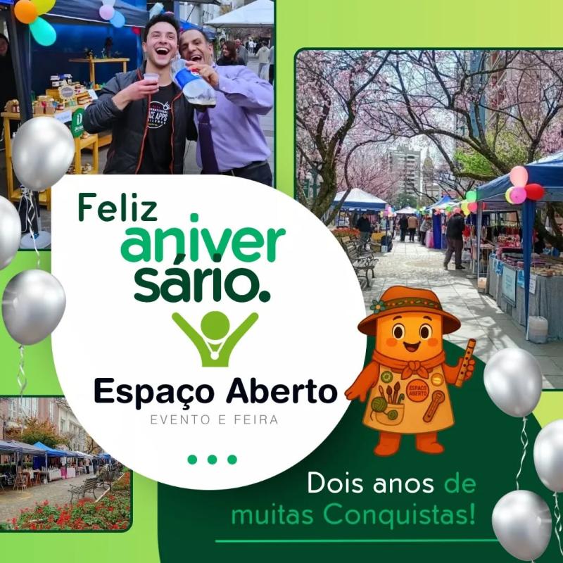 Parabéns ao Espaço Aberto!