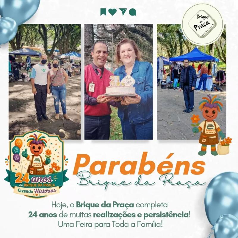 Parabéns para o Brique da Praça!