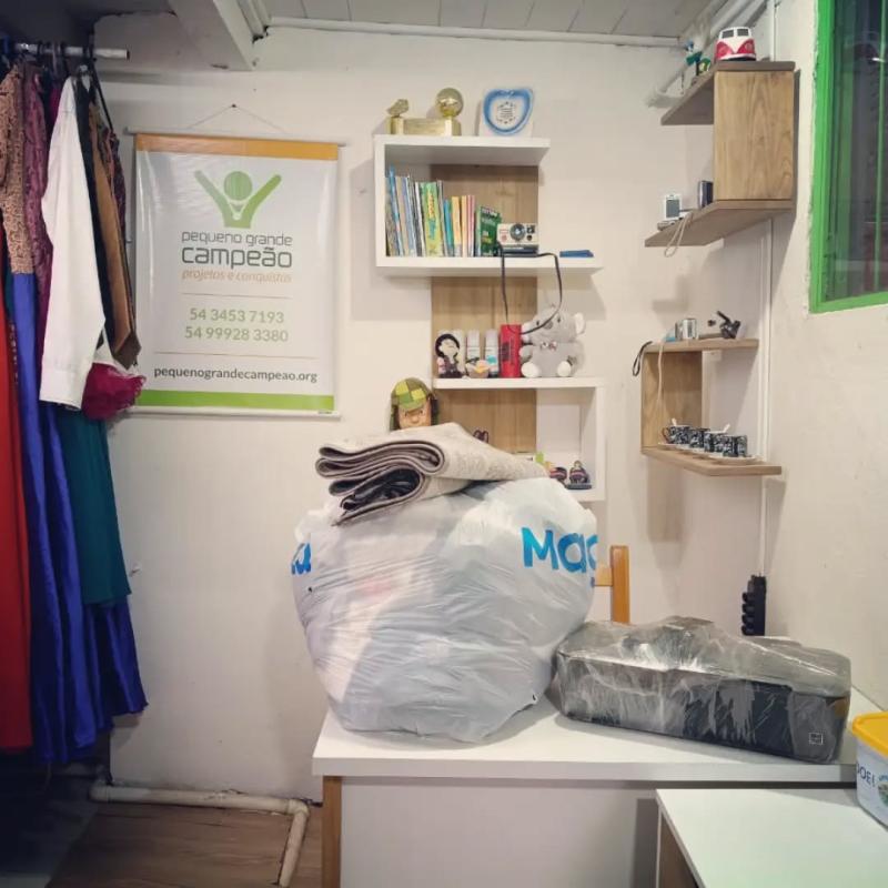 Recebidas Doações!