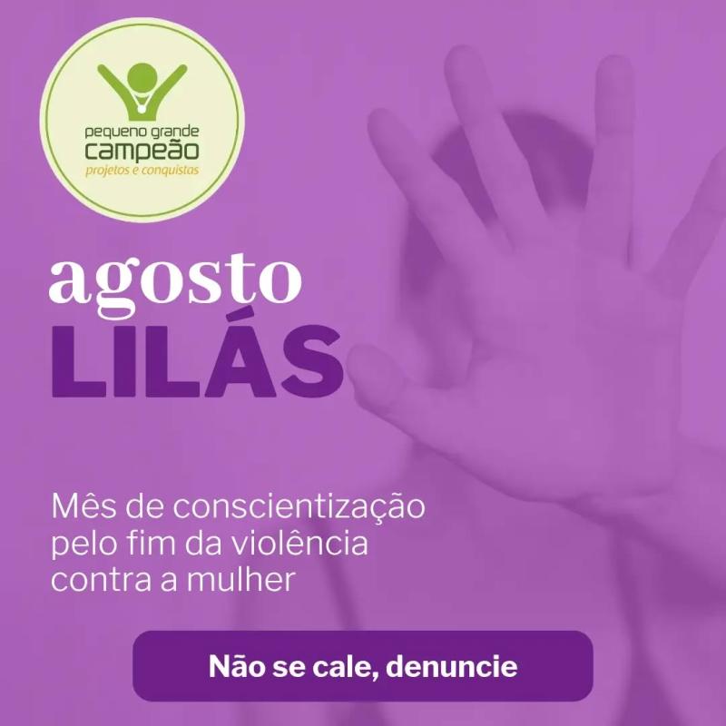 Agosto Lilás