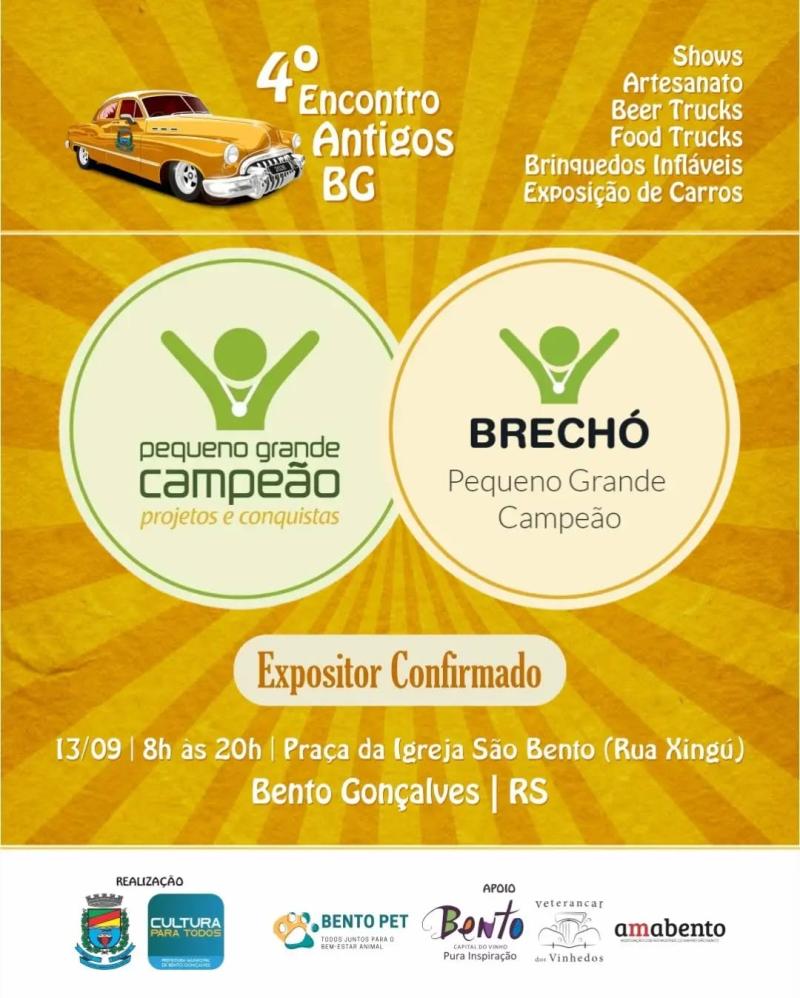 4º Encontro de Carros Antigos de Bento Gonçalves