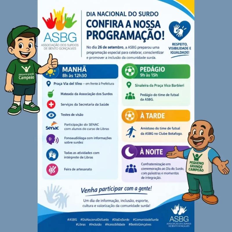 Evento Parceiro! Juntos no Centro de Bento Gonçalves! Participe!