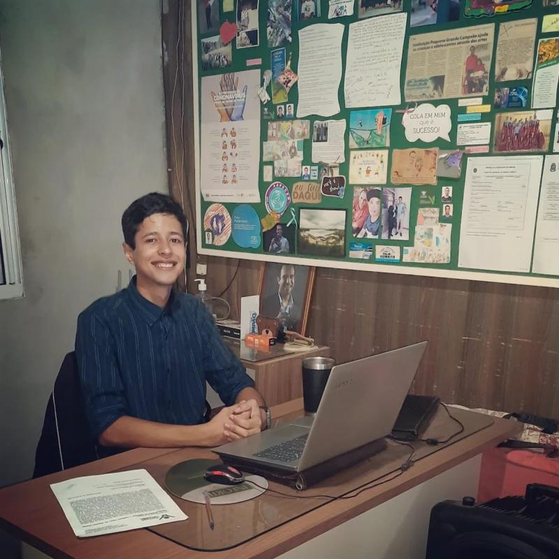 Eduardo, 1º Secretário da Pequeno Grande Campeão