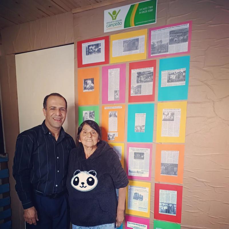 Jeferson e Angela, mais uma vez Juntos pela Pequeno Grande Campeão