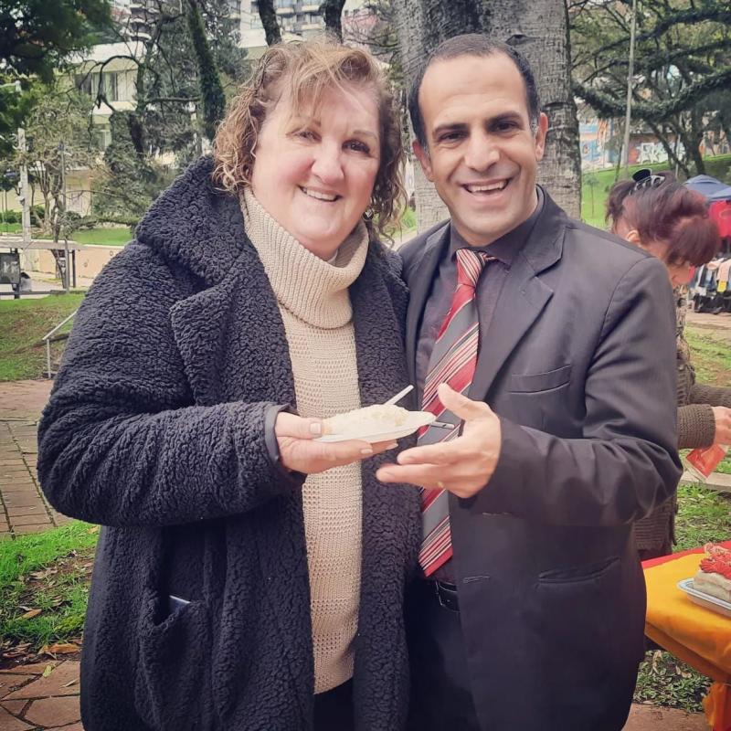 Gratidão,  Sra. Anamaria