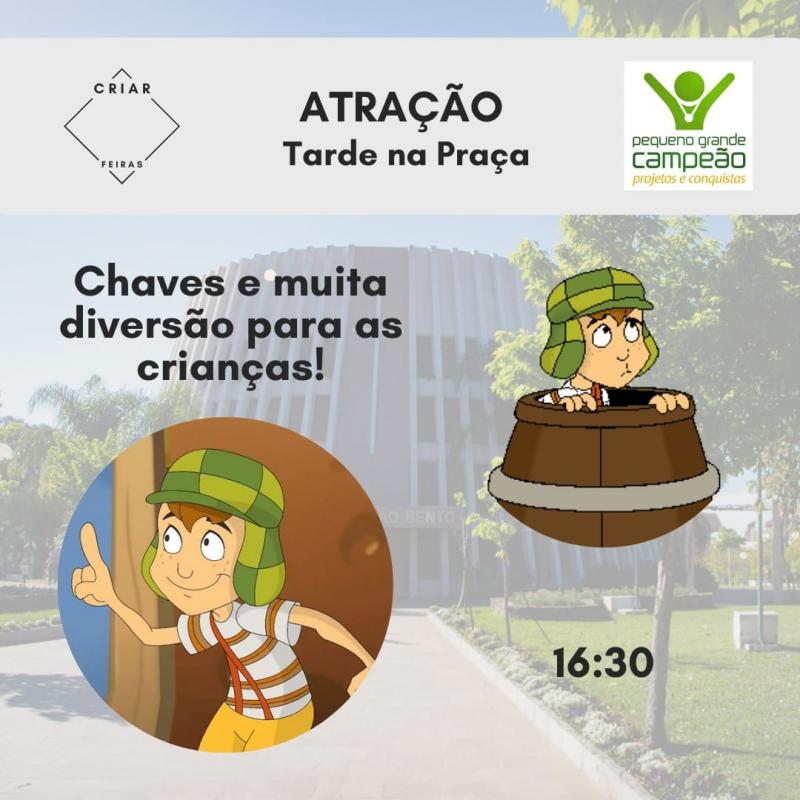 Chaves na Programação da Criar Feiras