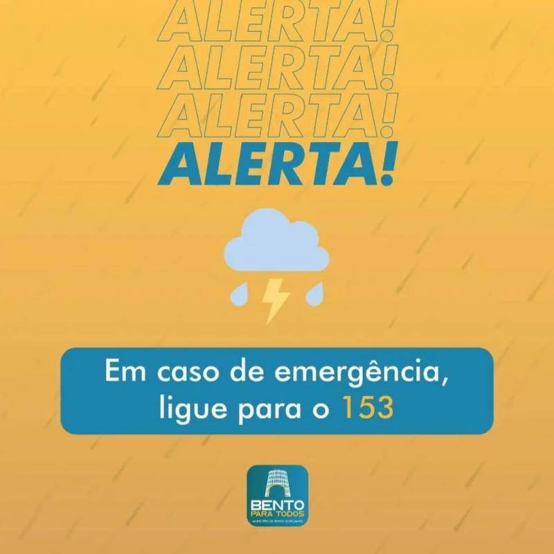 Alerta de Fortes Chuvas