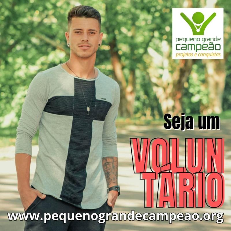Seja +1 Voluntário!