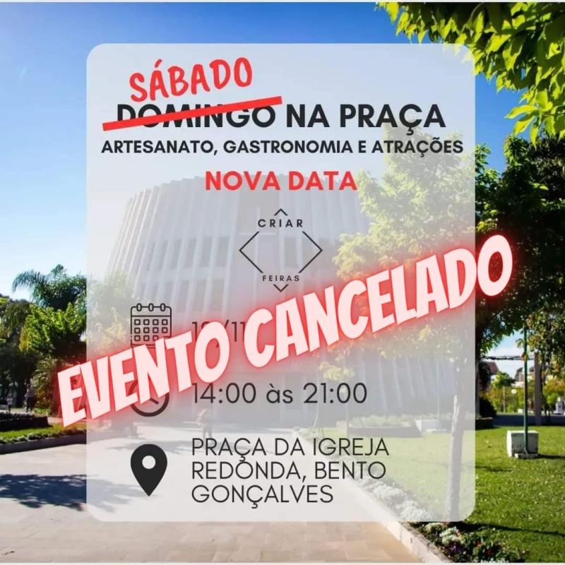 Criar Feira foi Cancelada