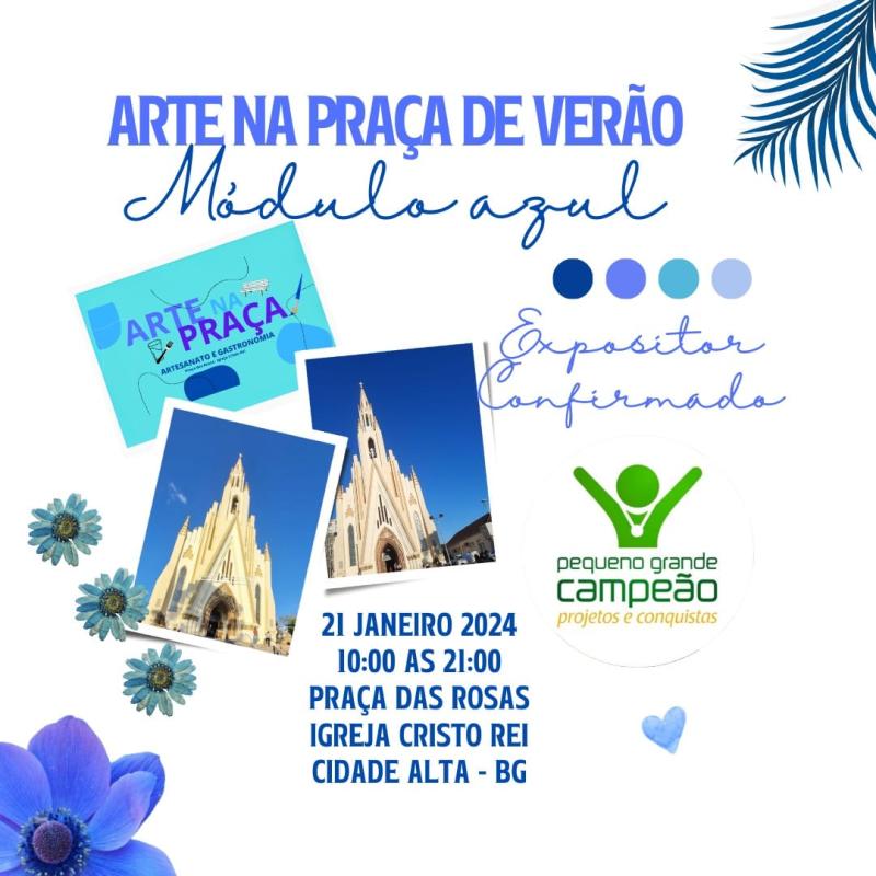 Arte na Praça de Verão