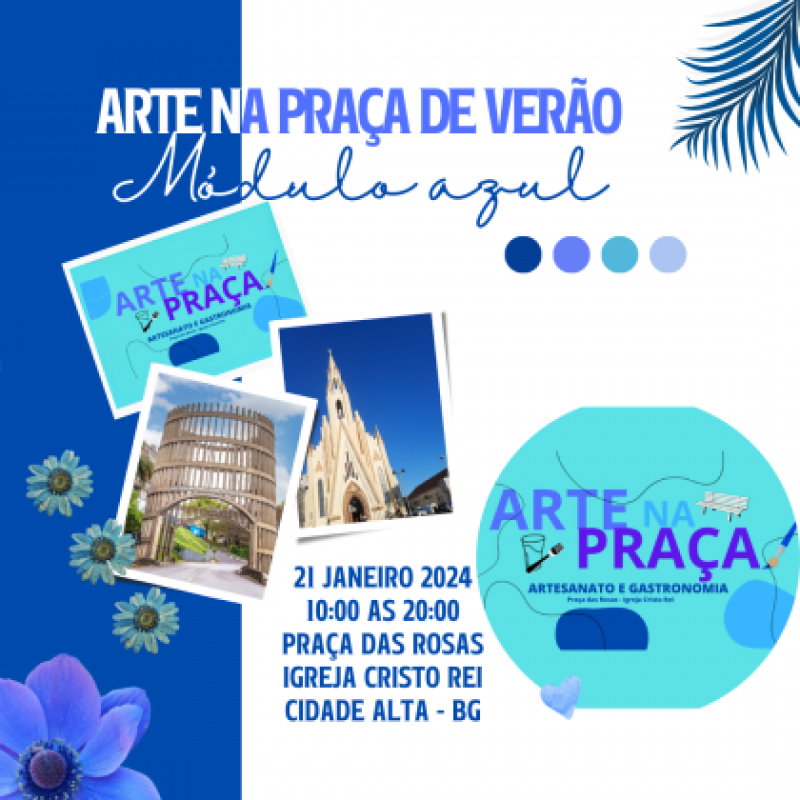 Arte na Praça reinicia as Atividades