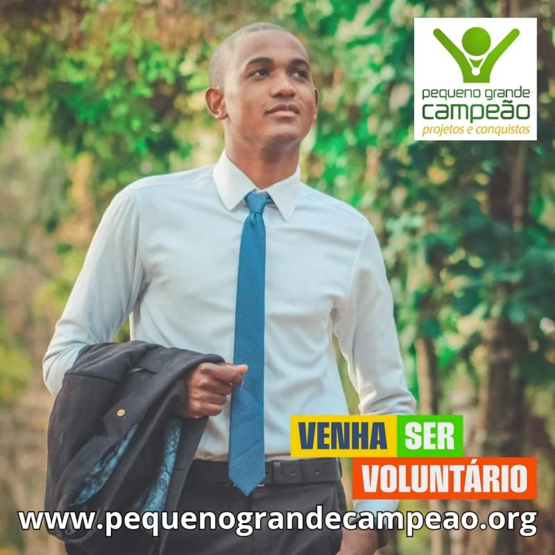 Venha Ser Voluntário!