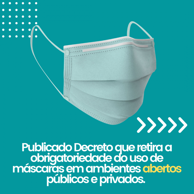 Bento sem máscaras em ambientes abertos