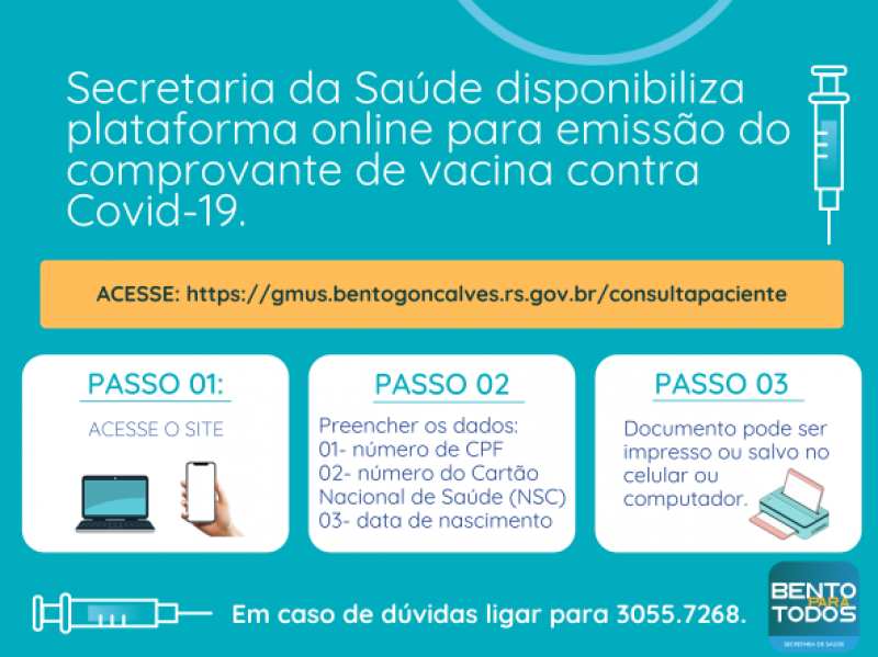 Comprovante de Vacinação