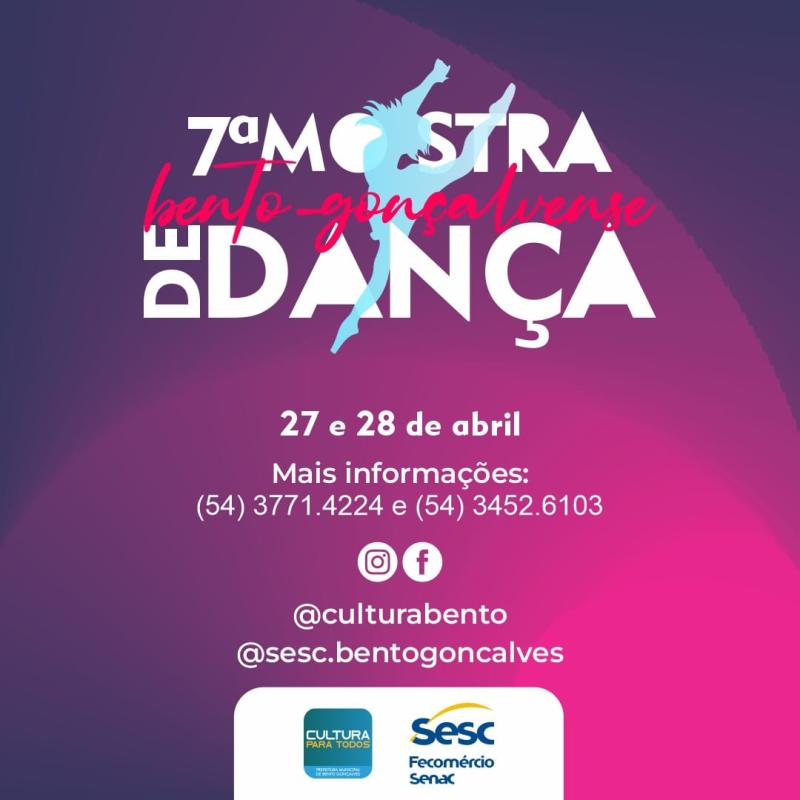 7ª Mostra bento-gonçalvense de Dança