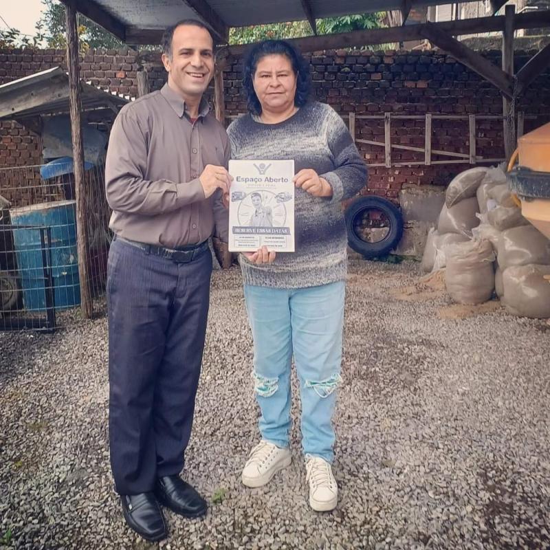 Sres. Jéferson e Isaura