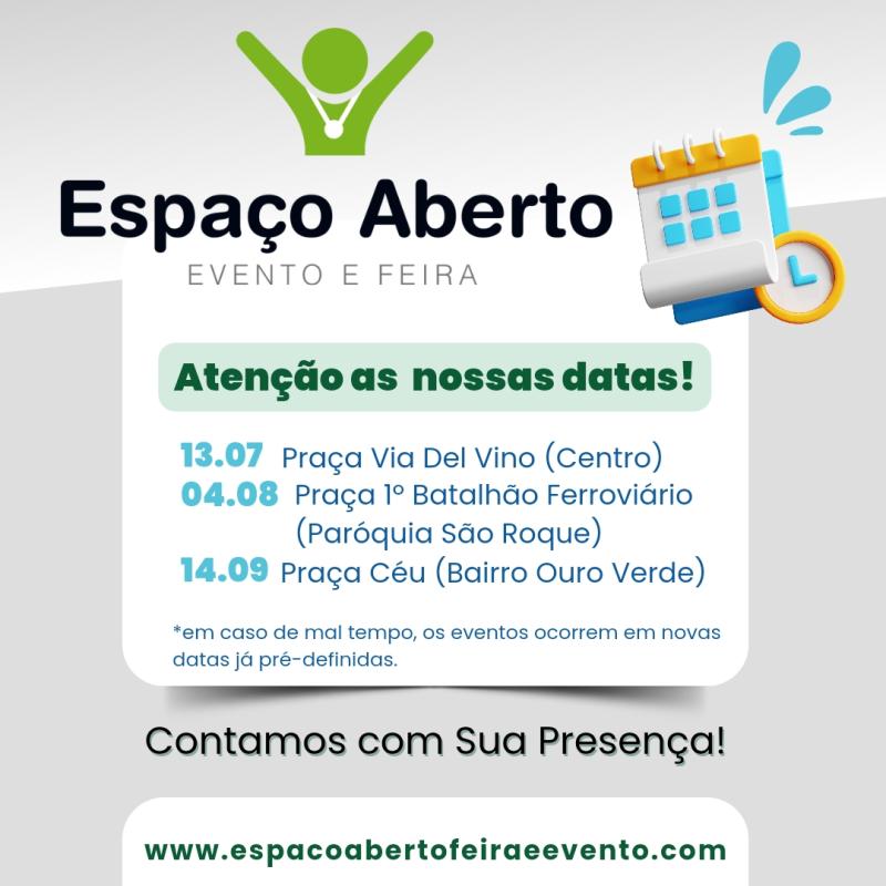 Atenção as nossas datas!