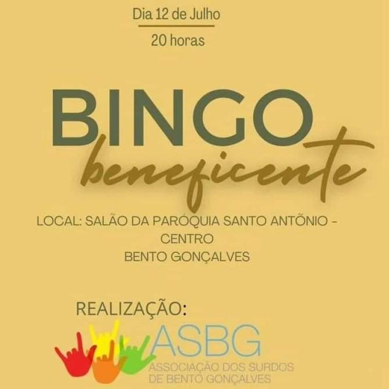 Bingo Beneficente da ASBG