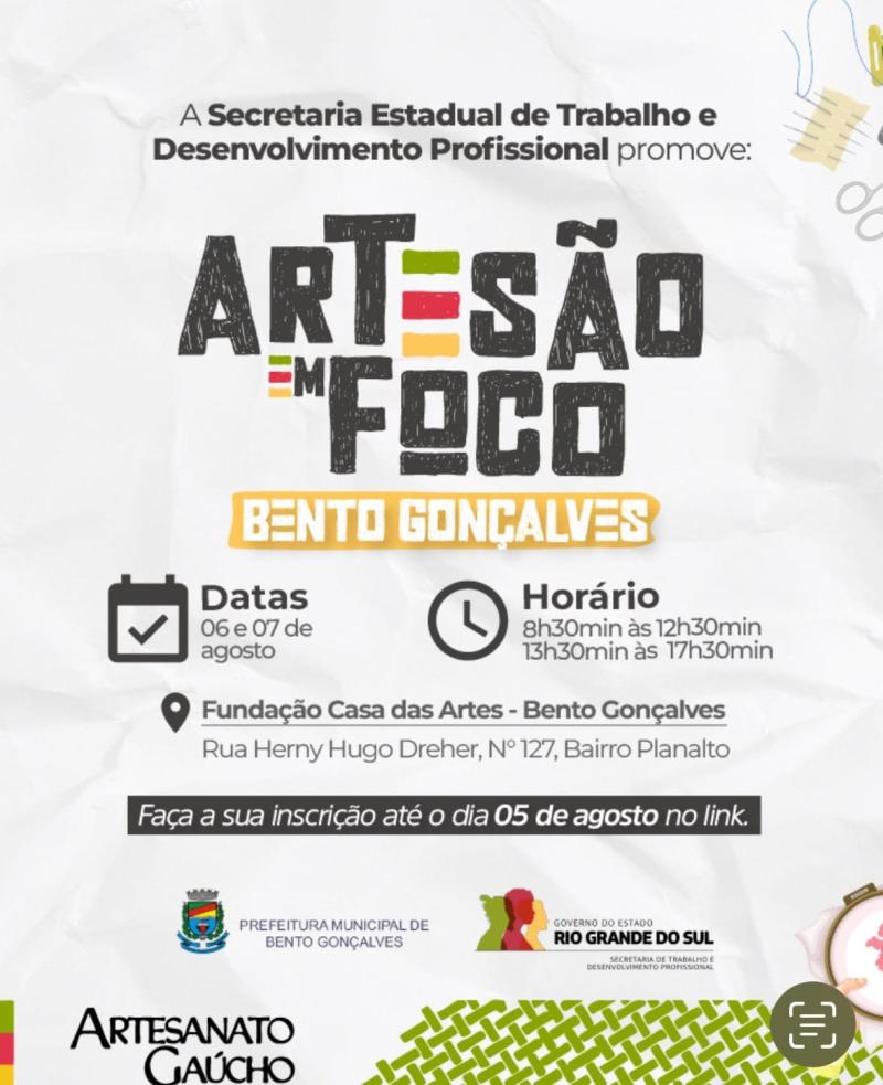 Seminário Regional Artesão em Foco visa estimular a Economia Criativa em Bento