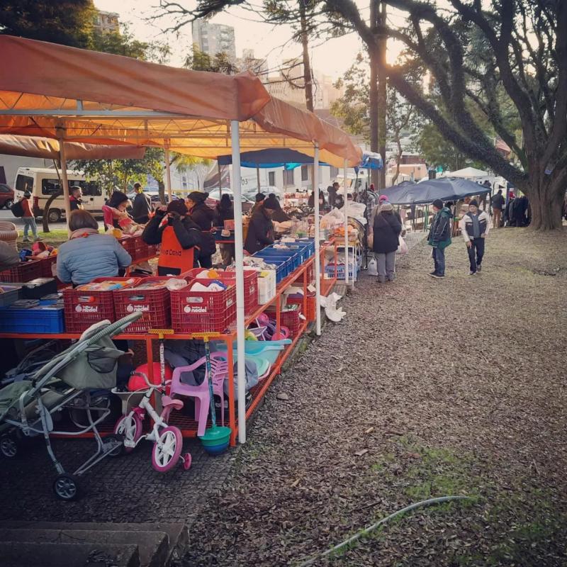 Dia 11 de Junho, teve mais um Brique da Praça