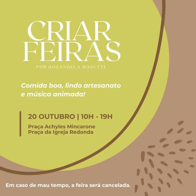 Criar Feiras em Outubro