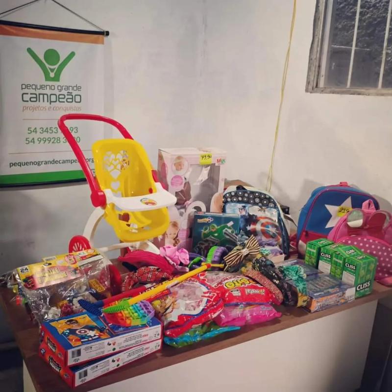 Doações para a Garotada