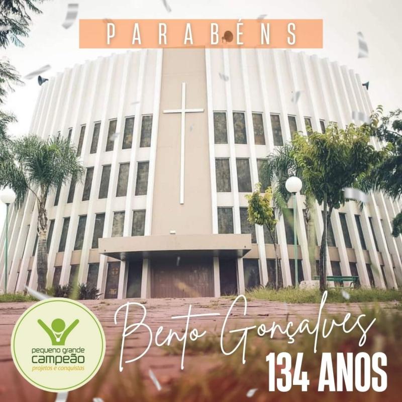 Viva Bento, 134 anos!