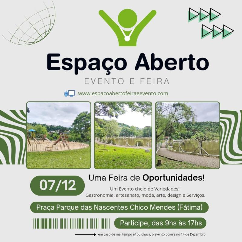 Espaço Aberto em Dezembro