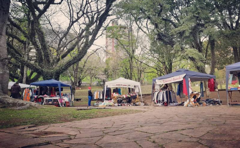 Ontem (13/08), Edição Extra do Brique da Praça em Bento.