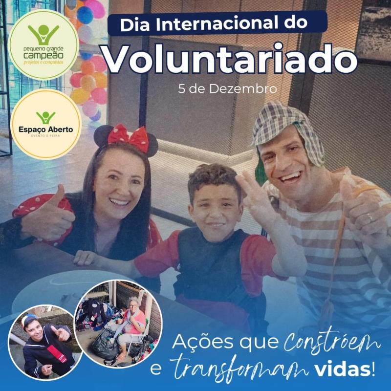O Dia Internacional do Voluntário