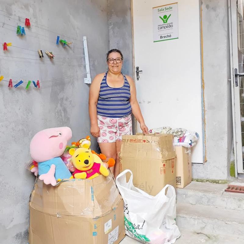 Doações ao Pequeno Grande Campeão