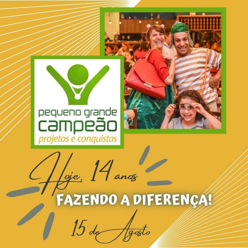 Hoje, 14 anos de Pequeno Grande Campeão