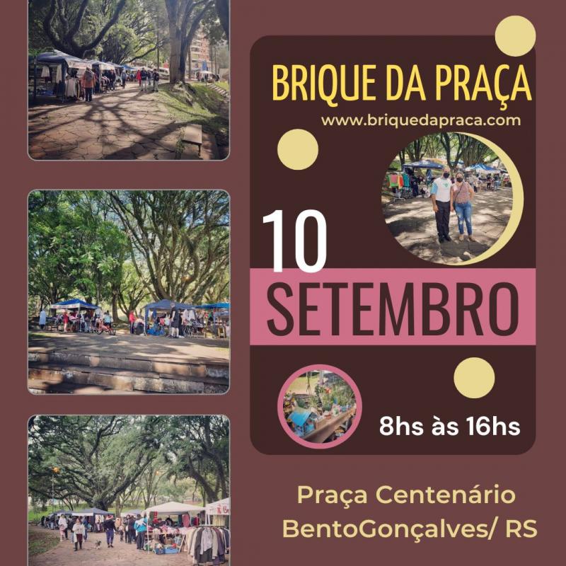 Setembro tem mais uma Edição do Brique da Praça