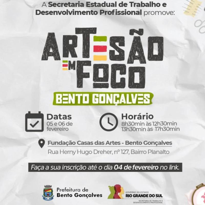 Artesão em Foco. Participe!